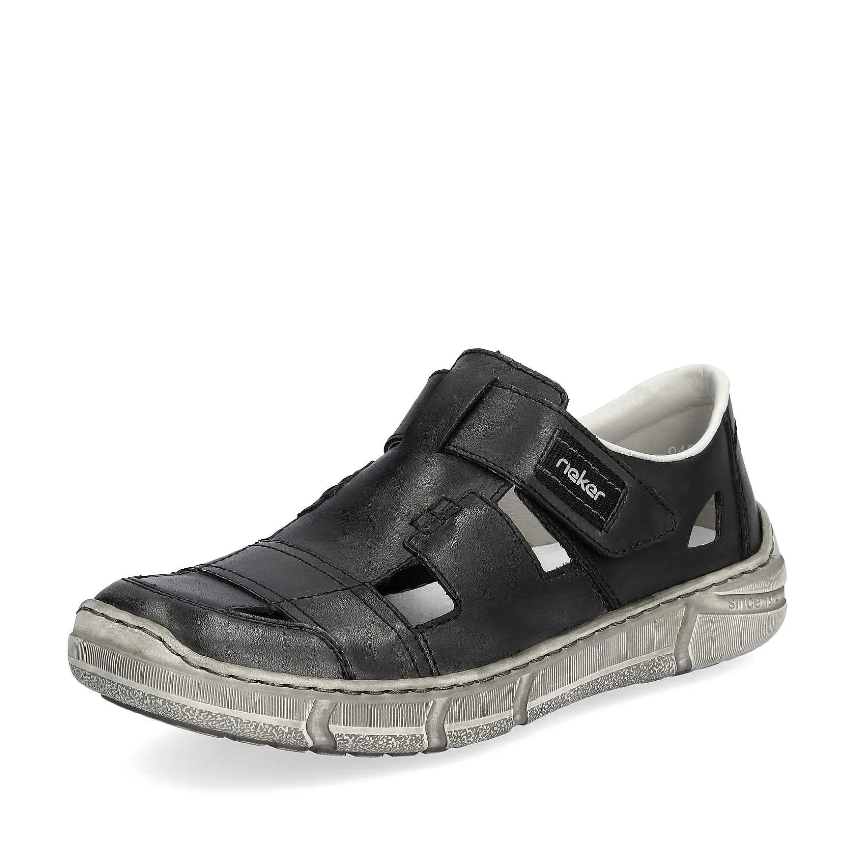 Rieker Men'S Slippers Asphalt Gray