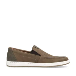 Rieker Men'S Slippers Brown Gray