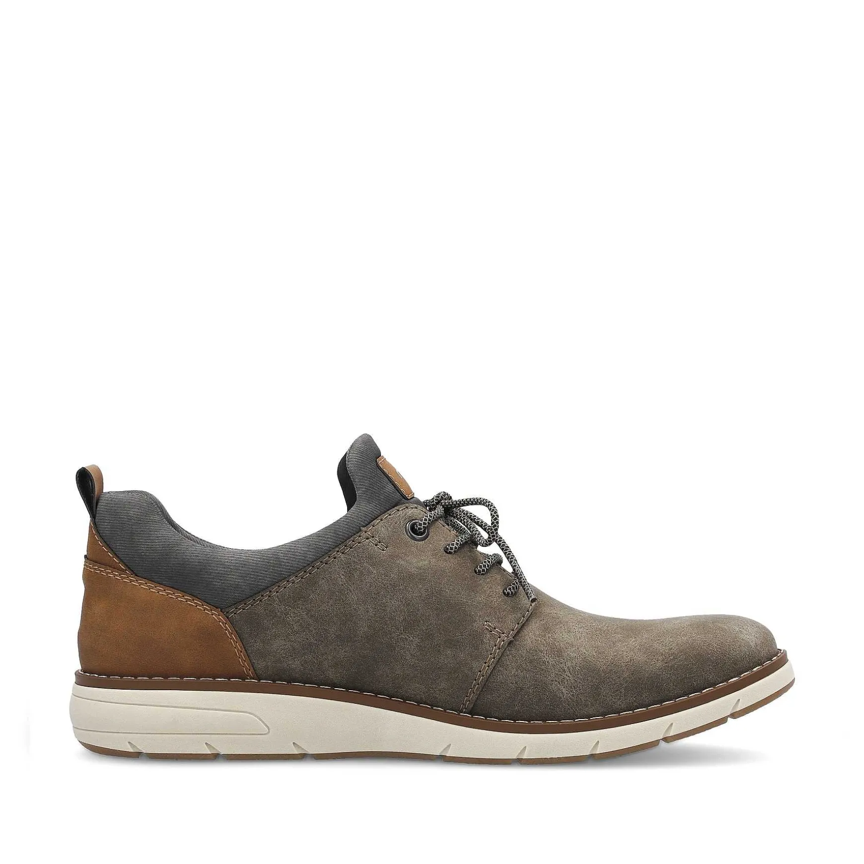 Rieker Men'S Slippers Brown Gray