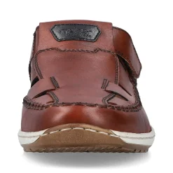 Rieker Men'S Slippers Chestnut Brown