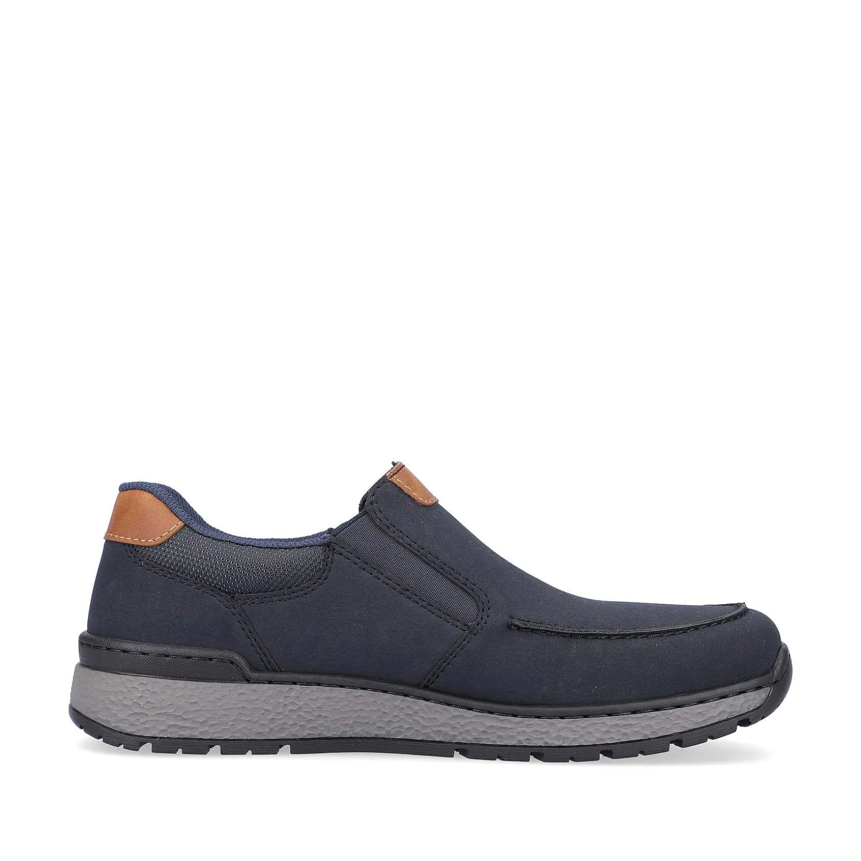 Rieker Men'S Slippers Dark Blue Noisette