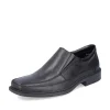 Rieker Men'S Slippers Glossy Black