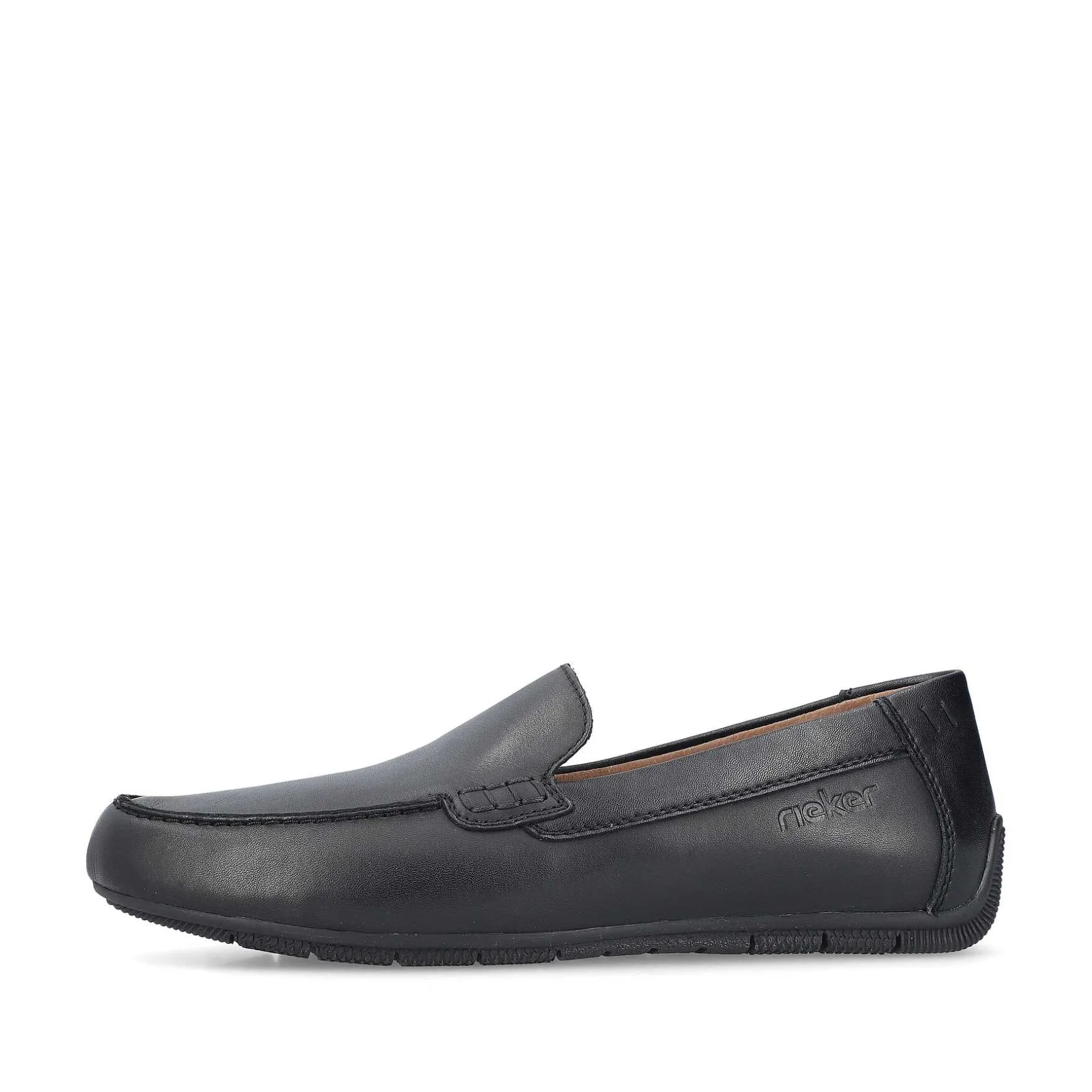 Rieker Men'S Slippers Glossy Black