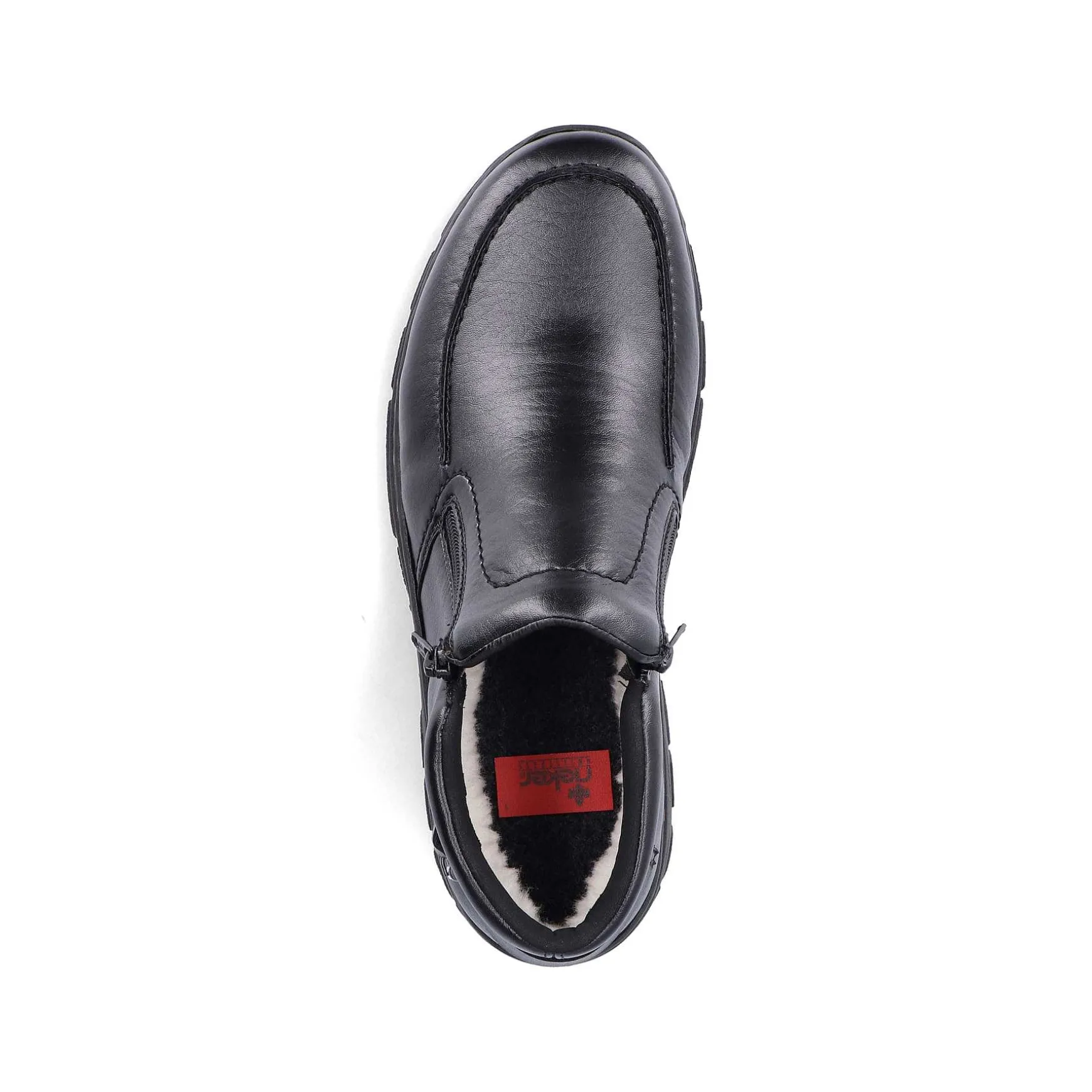 Rieker Men'S Slippers Glossy Black