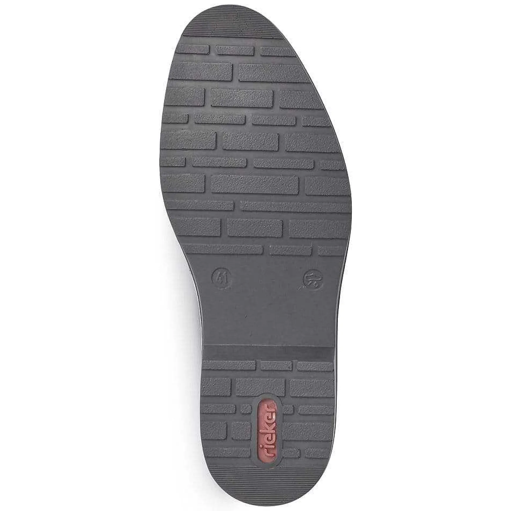 Rieker Men'S Slippers Glossy Black