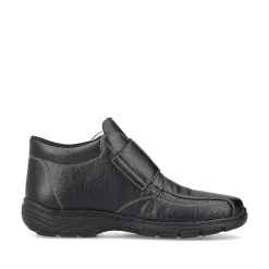 Rieker Men'S Slippers Glossy Black