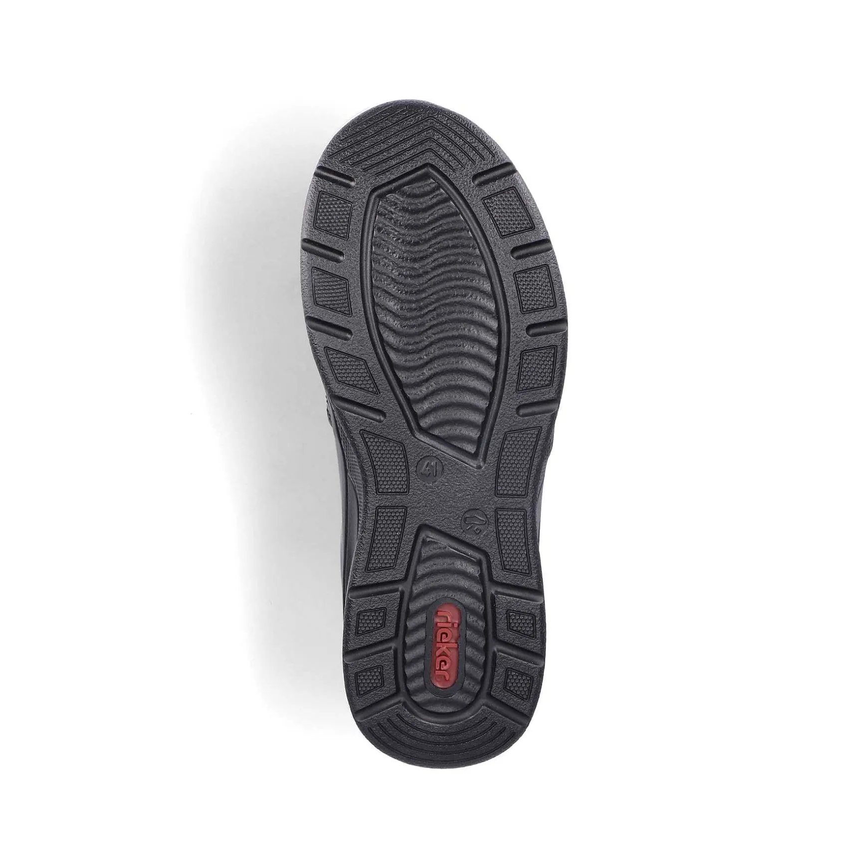 Rieker Men'S Slippers Glossy Black