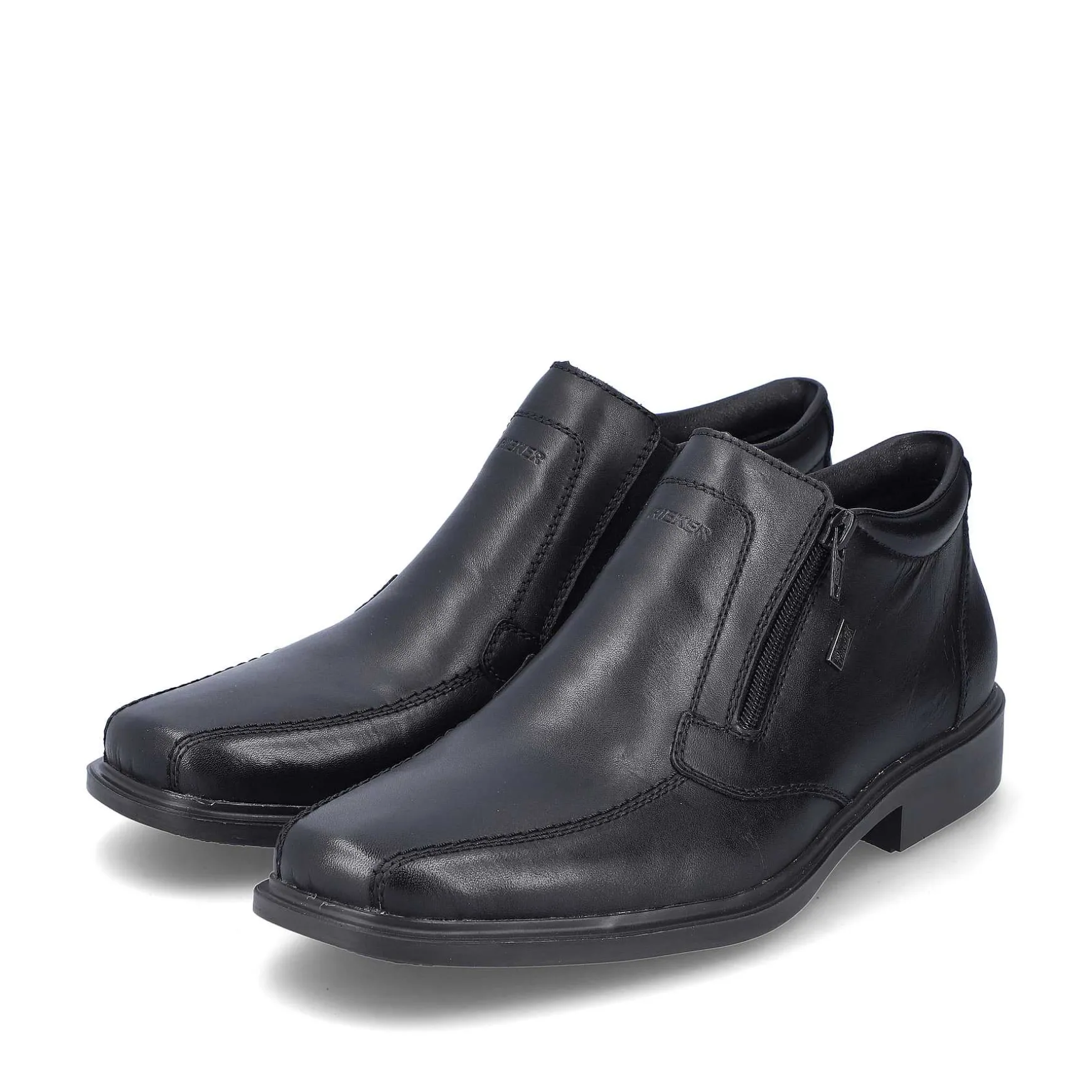 Rieker Men'S Slippers Glossy Black