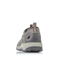 Rieker Men'S Slippers Granite Gray