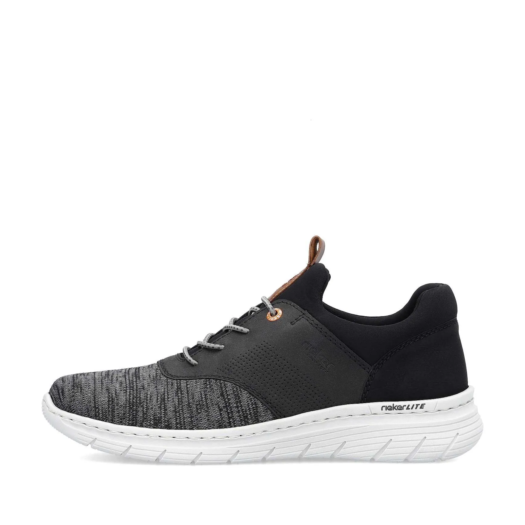 Rieker Men'S Slippers Graphite Black