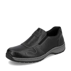Rieker Men'S Slippers Graphite Black
