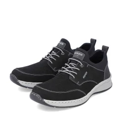 Rieker Men'S Slippers Graphite Black