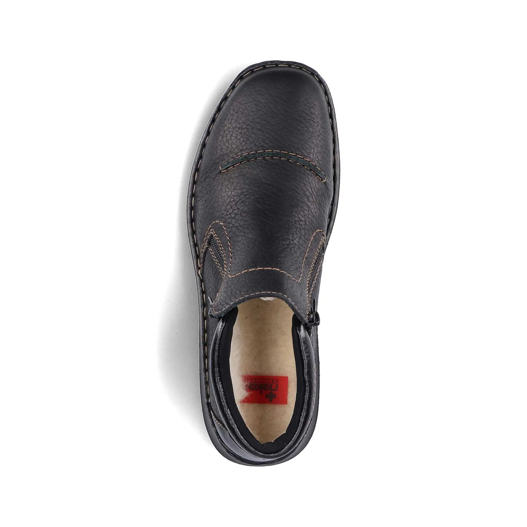 Rieker Men'S Slippers Graphite Black