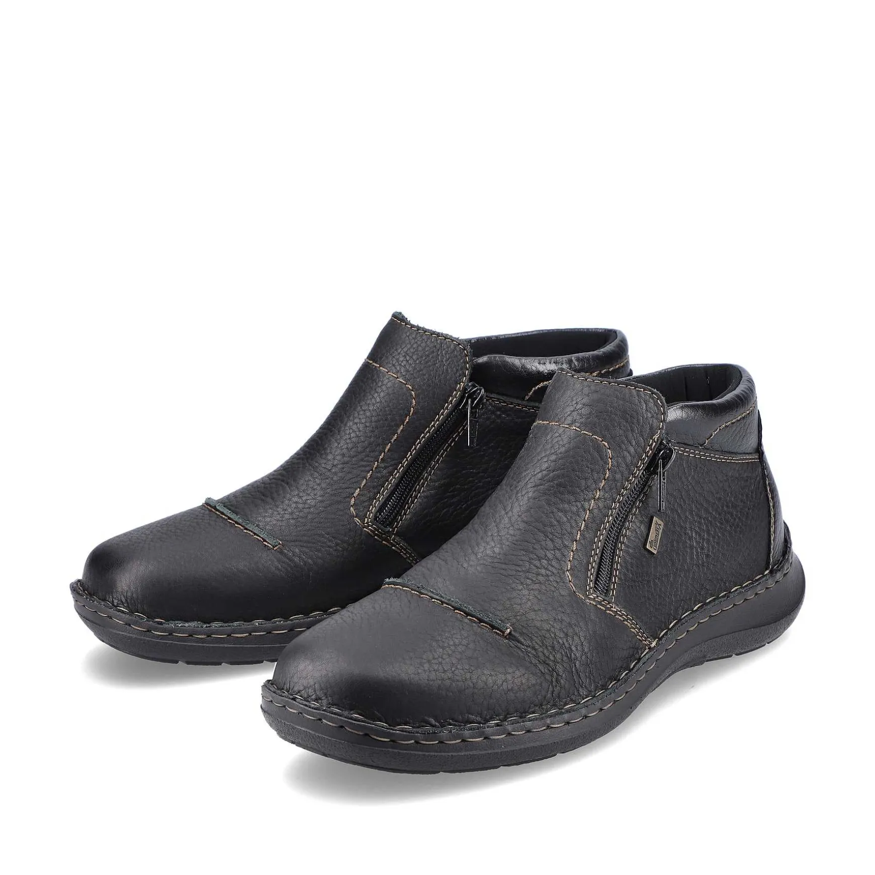 Rieker Men'S Slippers Graphite Black