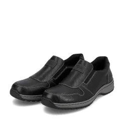 Rieker Men'S Slippers Graphite Black
