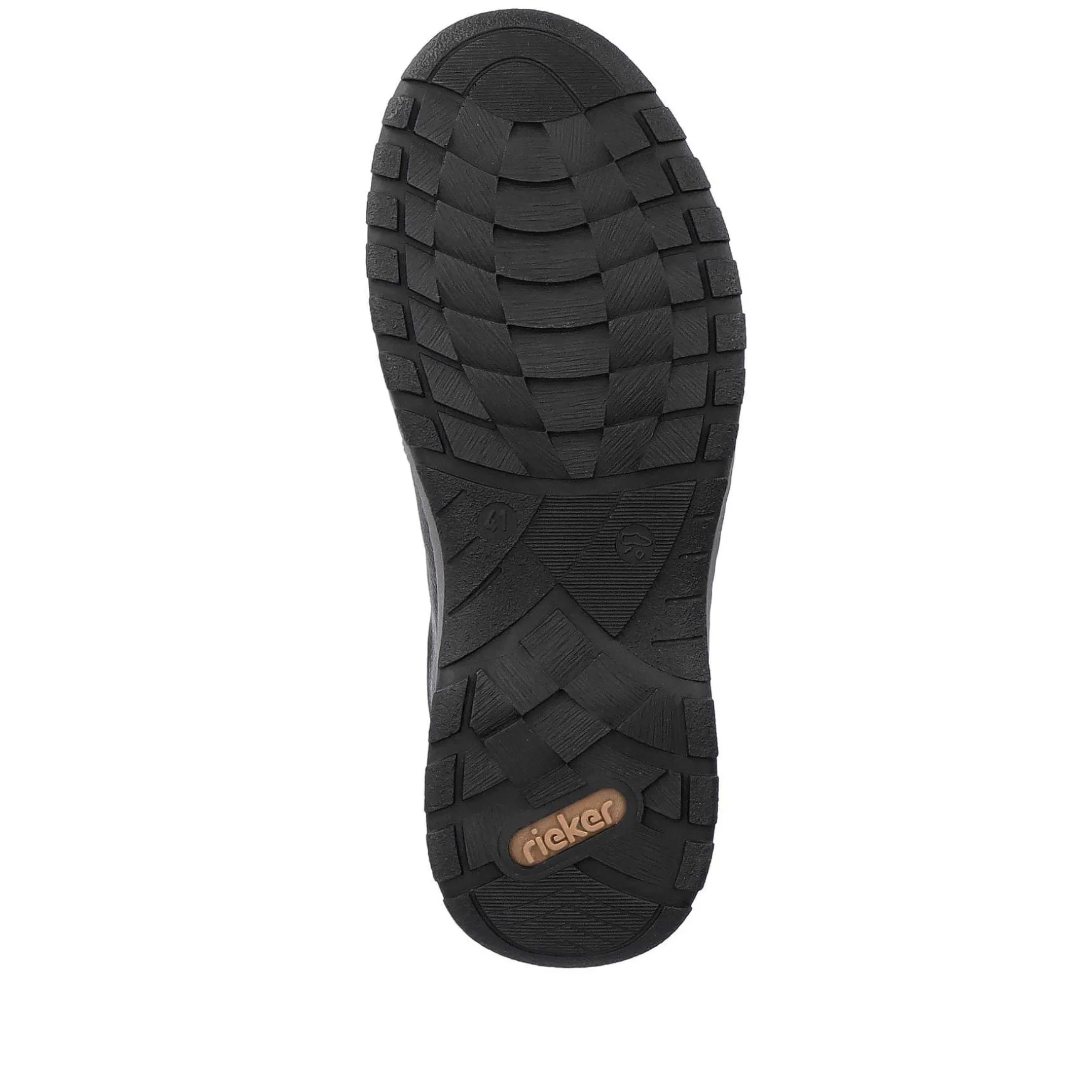 Rieker Men'S Slippers Graphite Black