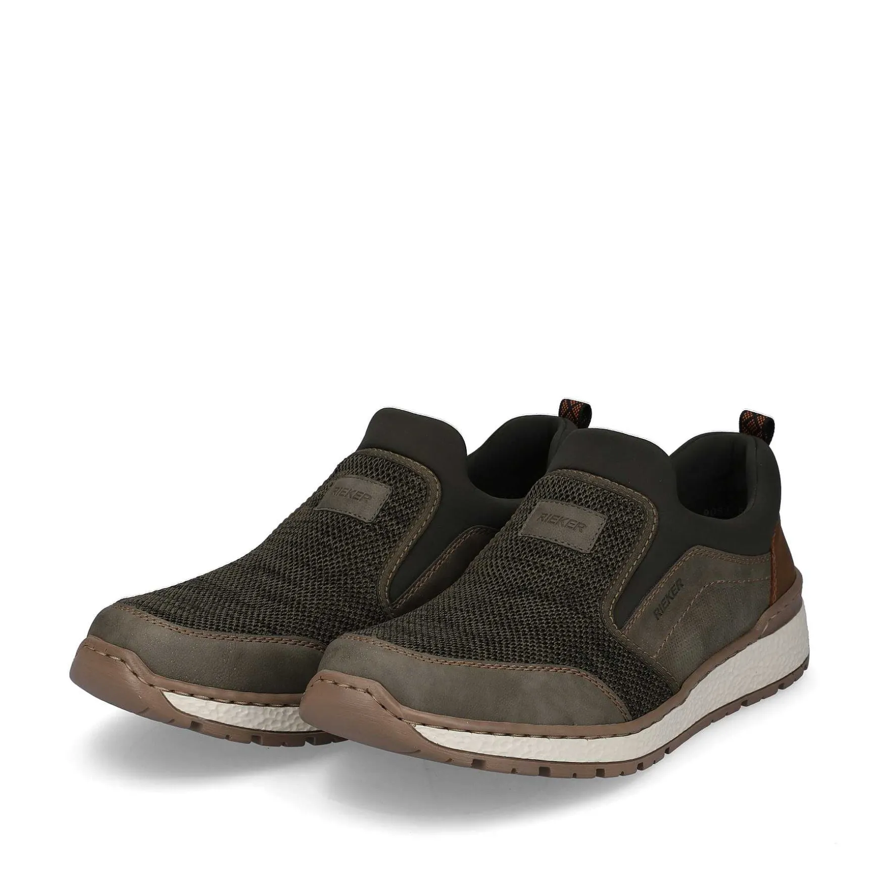 Rieker Men'S Slippers Green Grey