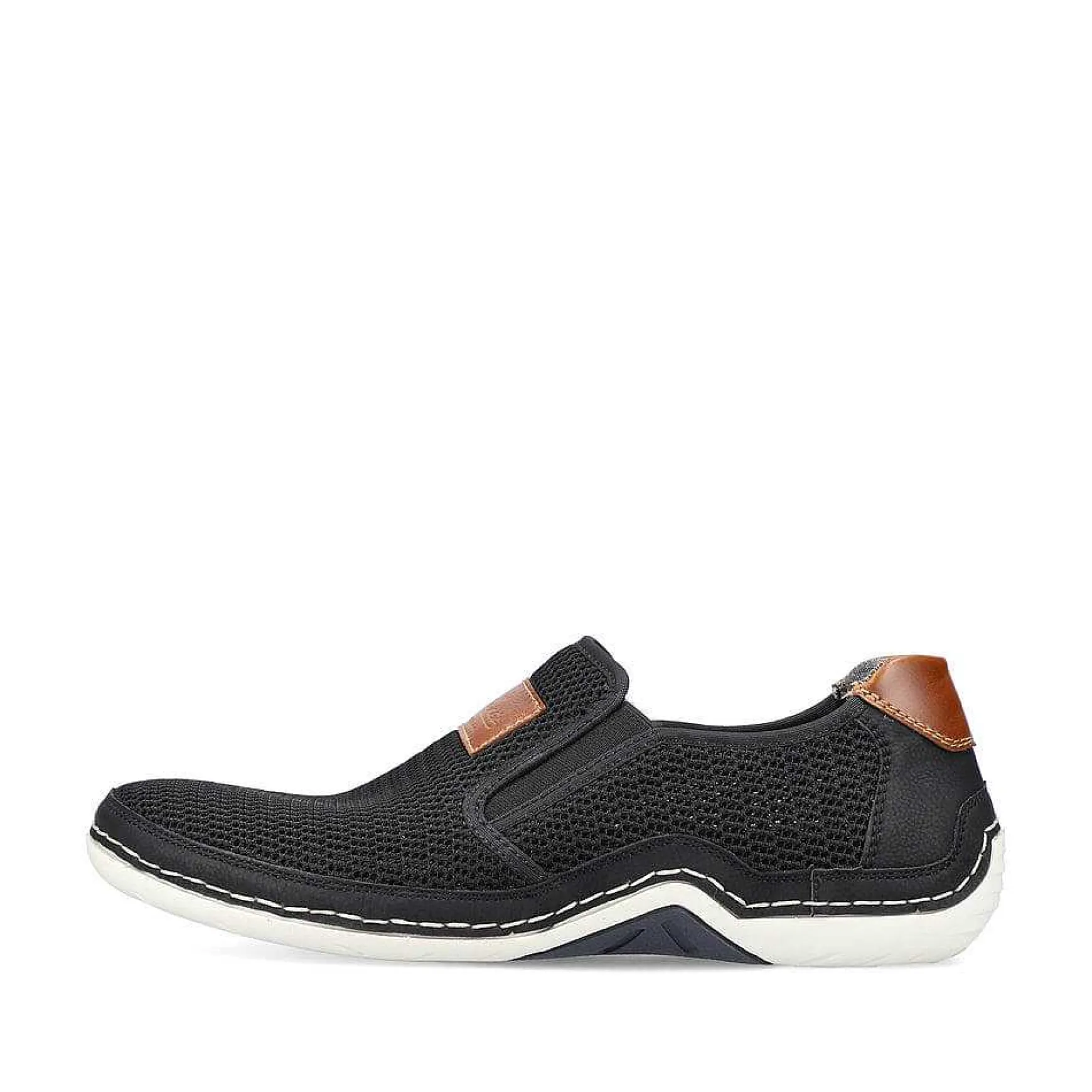 Rieker Men'S Slippers Jet Black