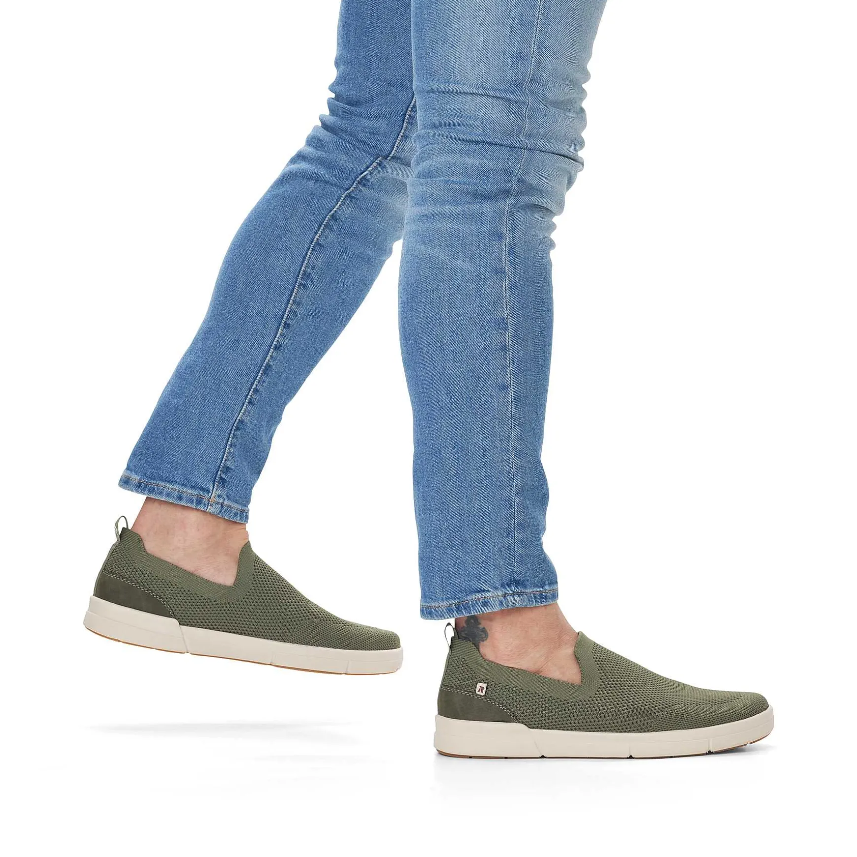 Rieker Men'S Slippers Leaf Green