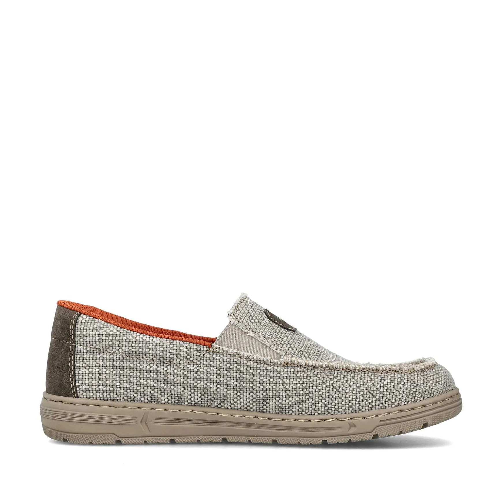 Rieker Men'S Slippers Light Beige-Orange