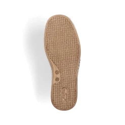 Rieker Men'S Slippers Light Beige-Stone Gray