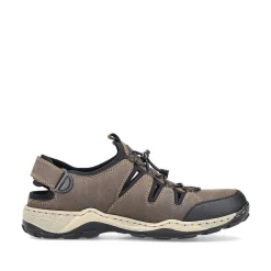 Rieker Men'S Slippers Mocha
