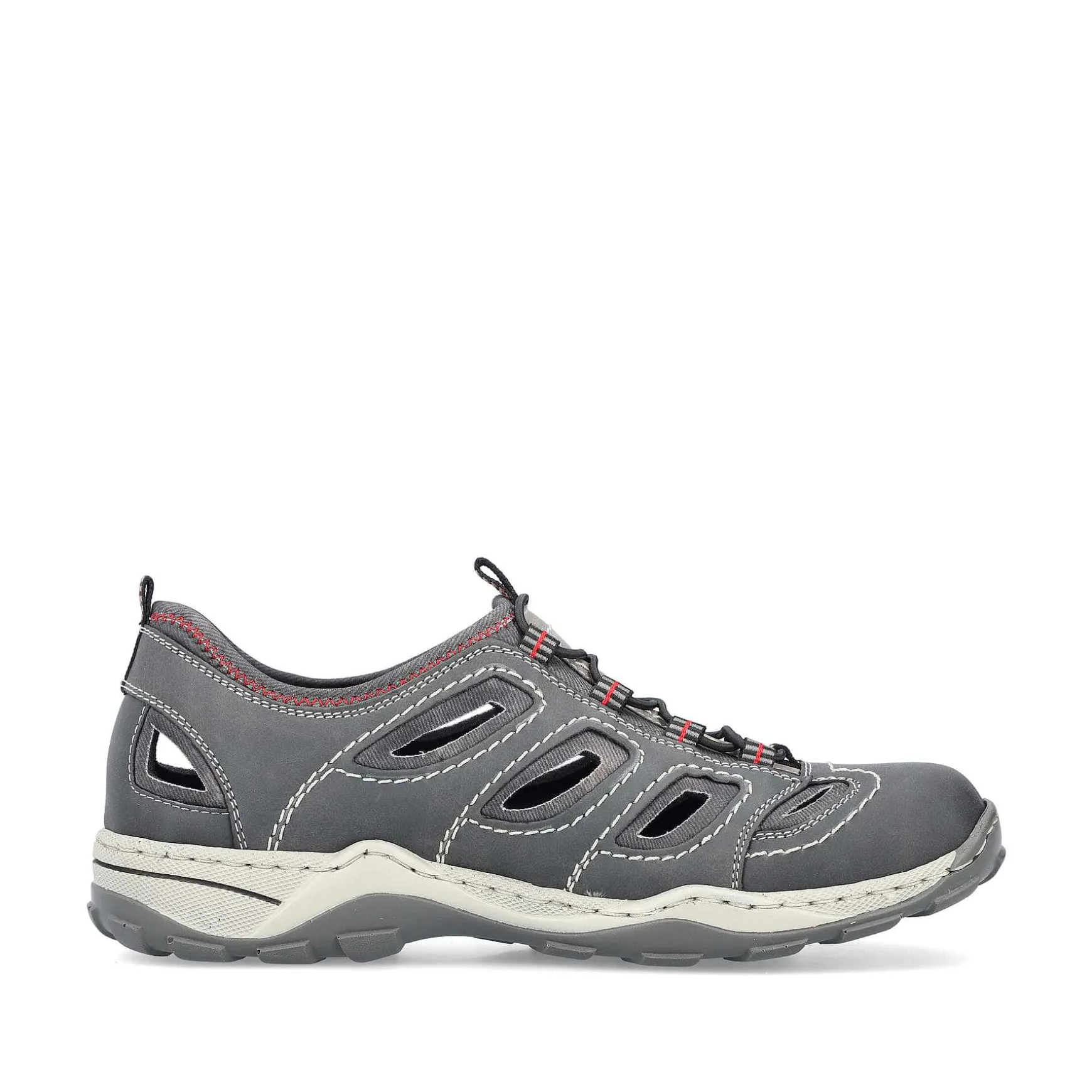 Rieker Men'S Slippers Moon Grey