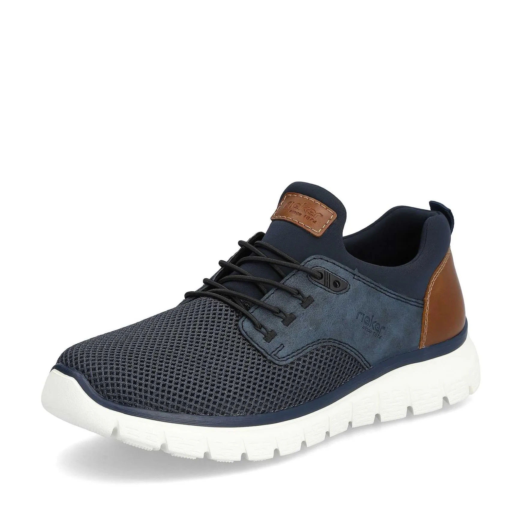 Rieker Men'S Slippers Navy Blue