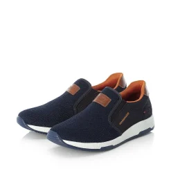 Rieker Men'S Slippers Navy Blue