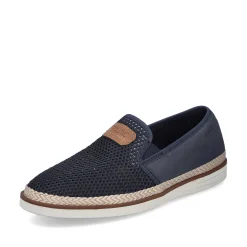 Rieker Men'S Slippers Navy Blue