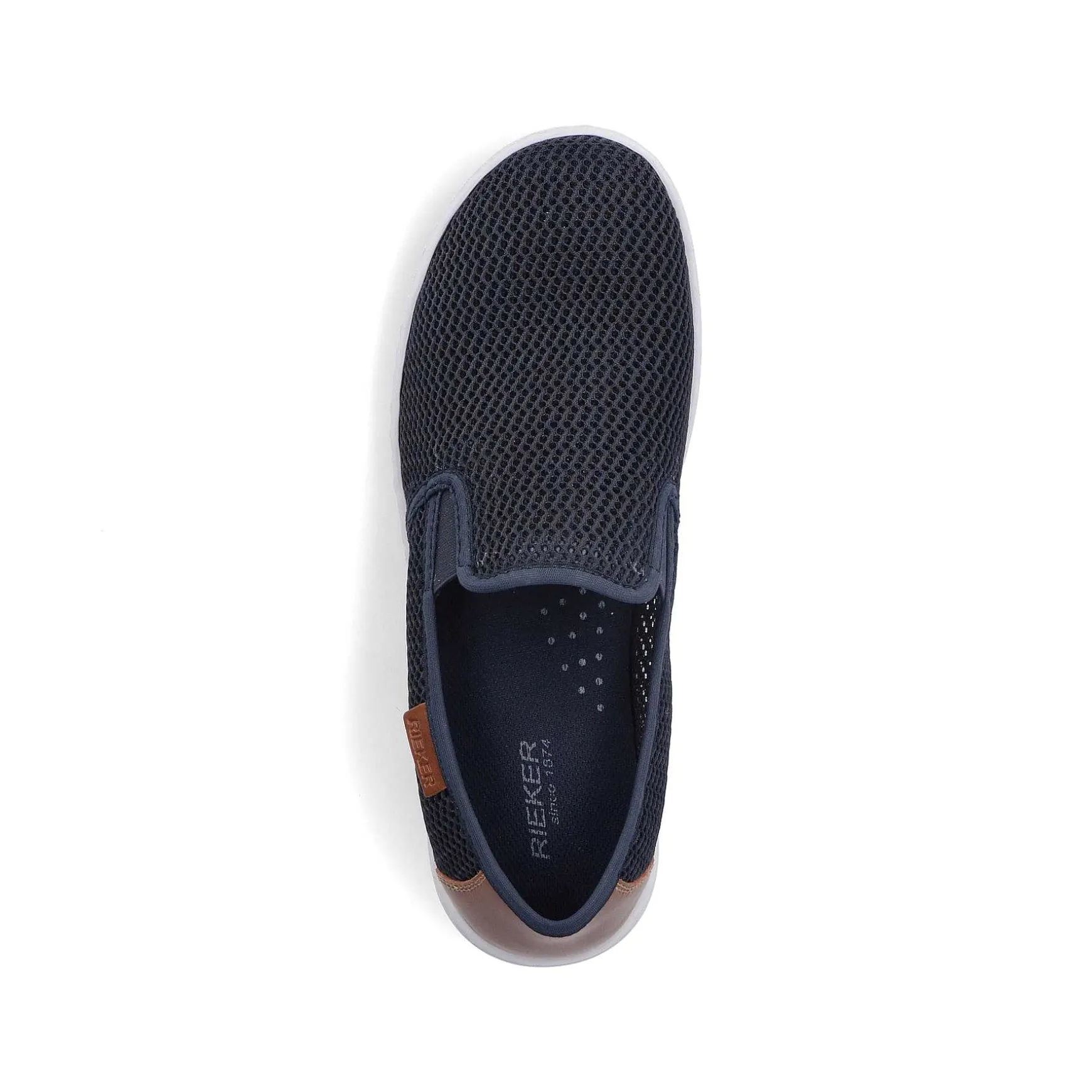 Rieker Men'S Slippers Navy Blue