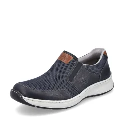 Rieker Men'S Slippers Navy Blue