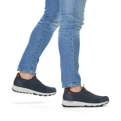 Rieker Men'S Slippers Navy Blue