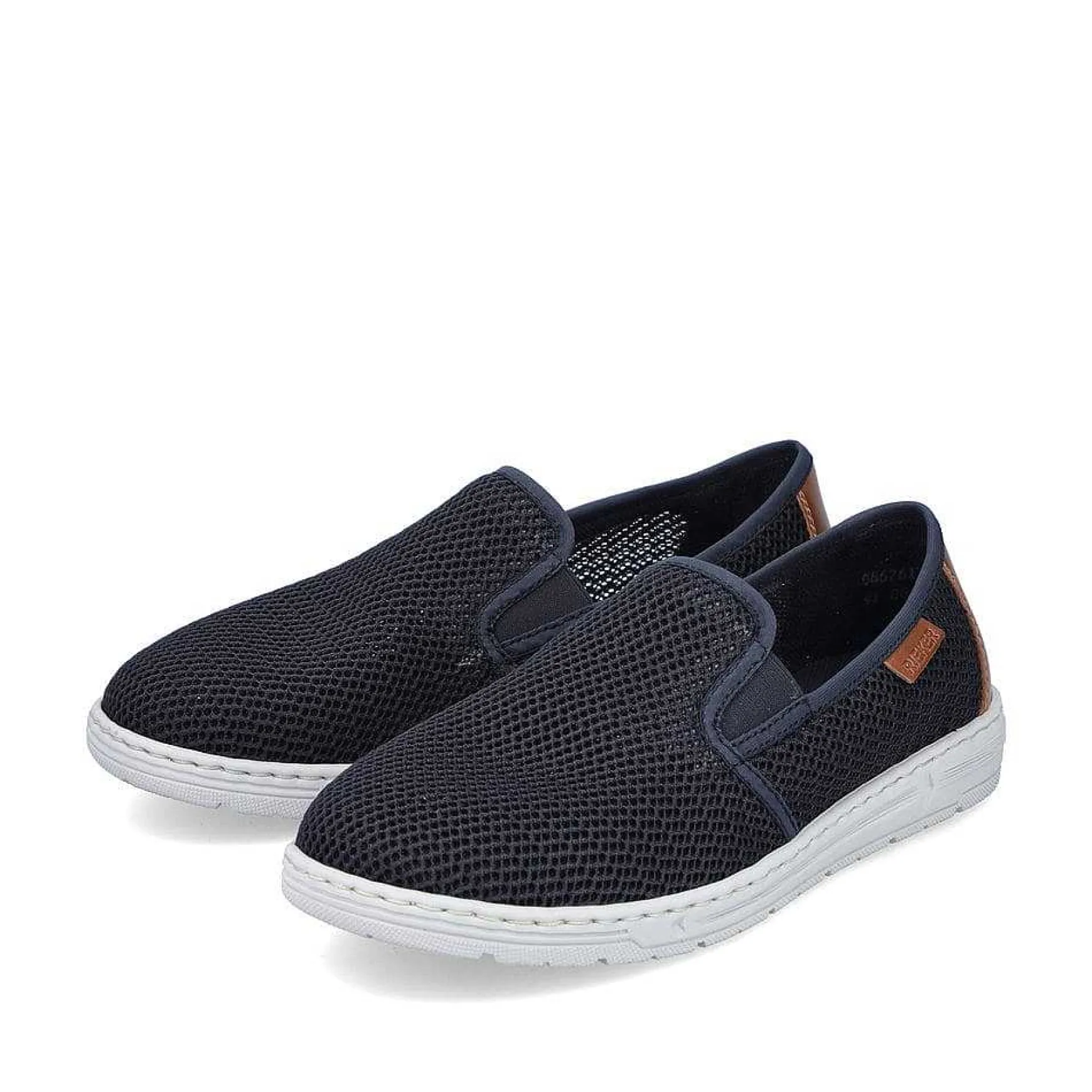 Rieker Men'S Slippers Navy Blue