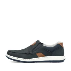 Rieker Men'S Slippers Navy Blue