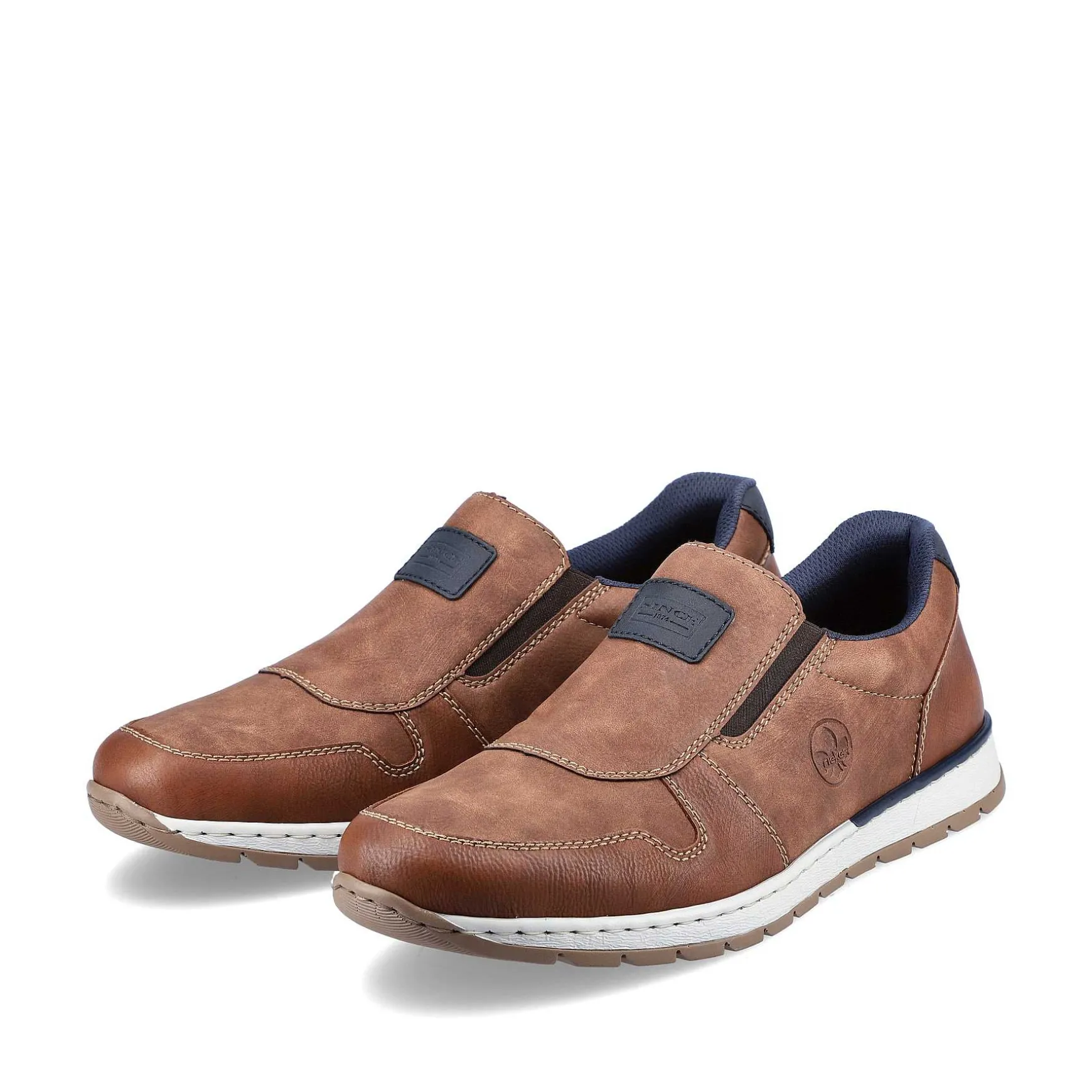Rieker Men'S Slippers, Nut Brown