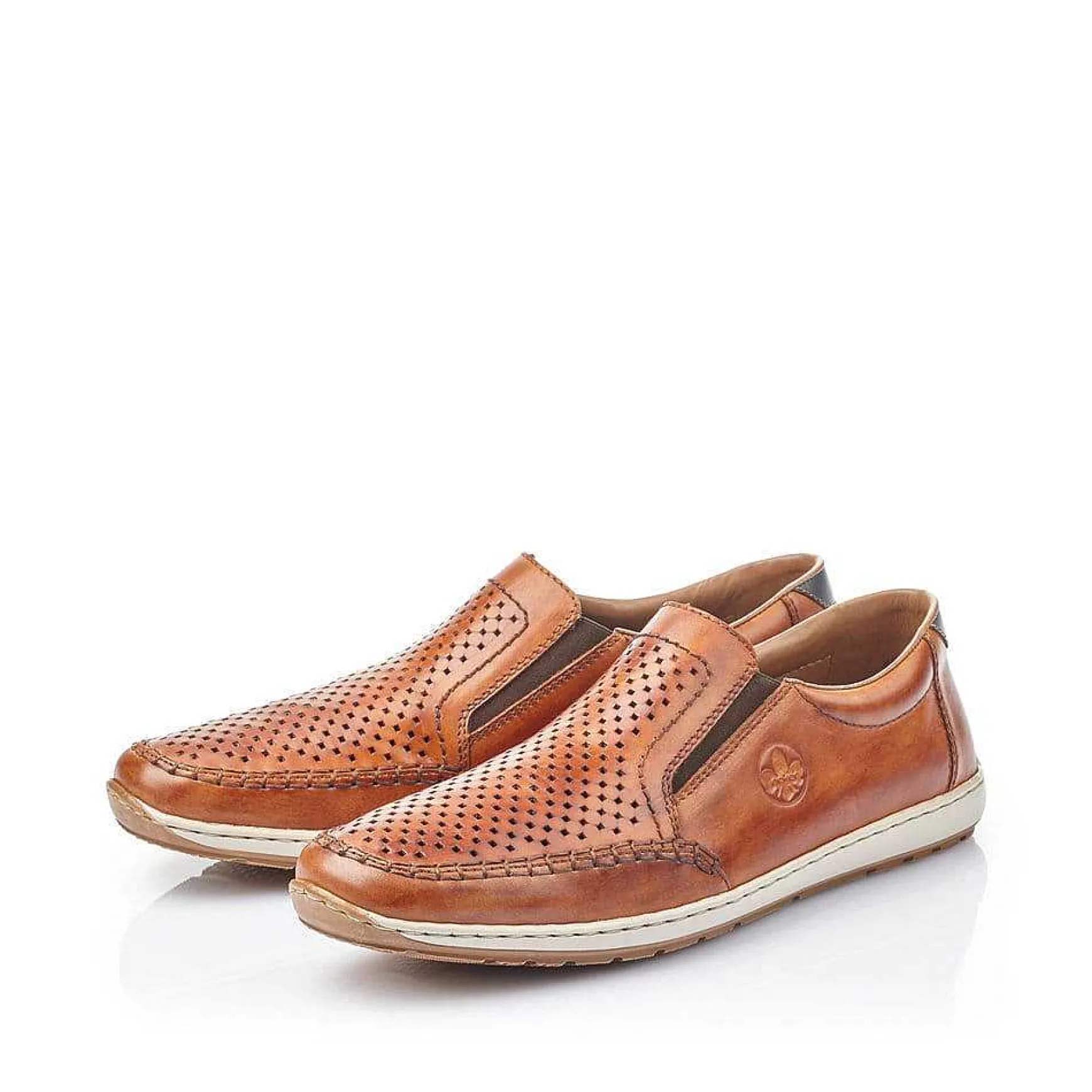 Rieker Men'S Slippers, Nut Brown