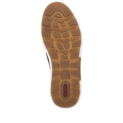 Rieker Men'S Slippers Nut Brown-Navy Blue