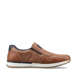 Rieker Men'S Slippers, Nut Brown