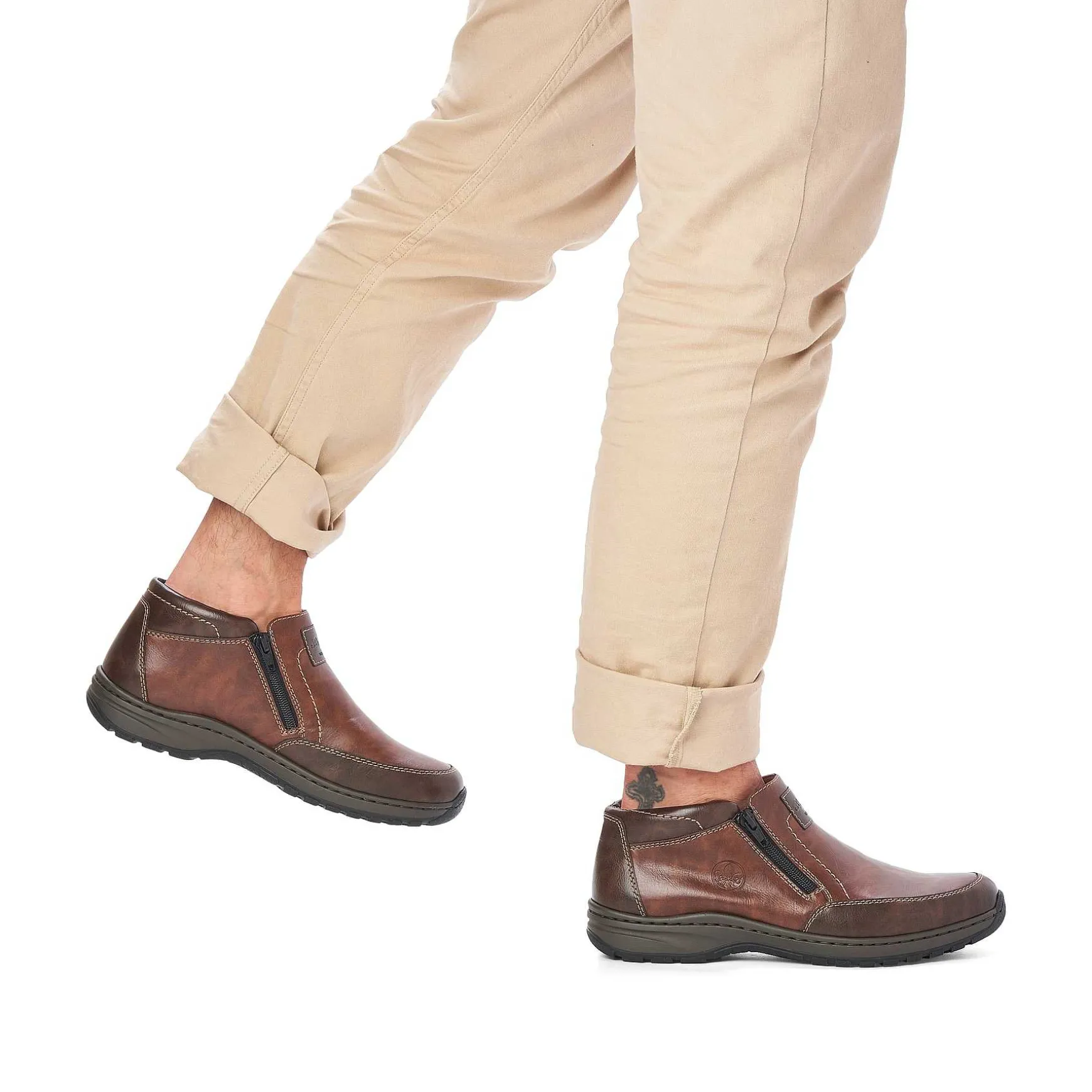 Rieker Men'S Slippers, Nut Brown