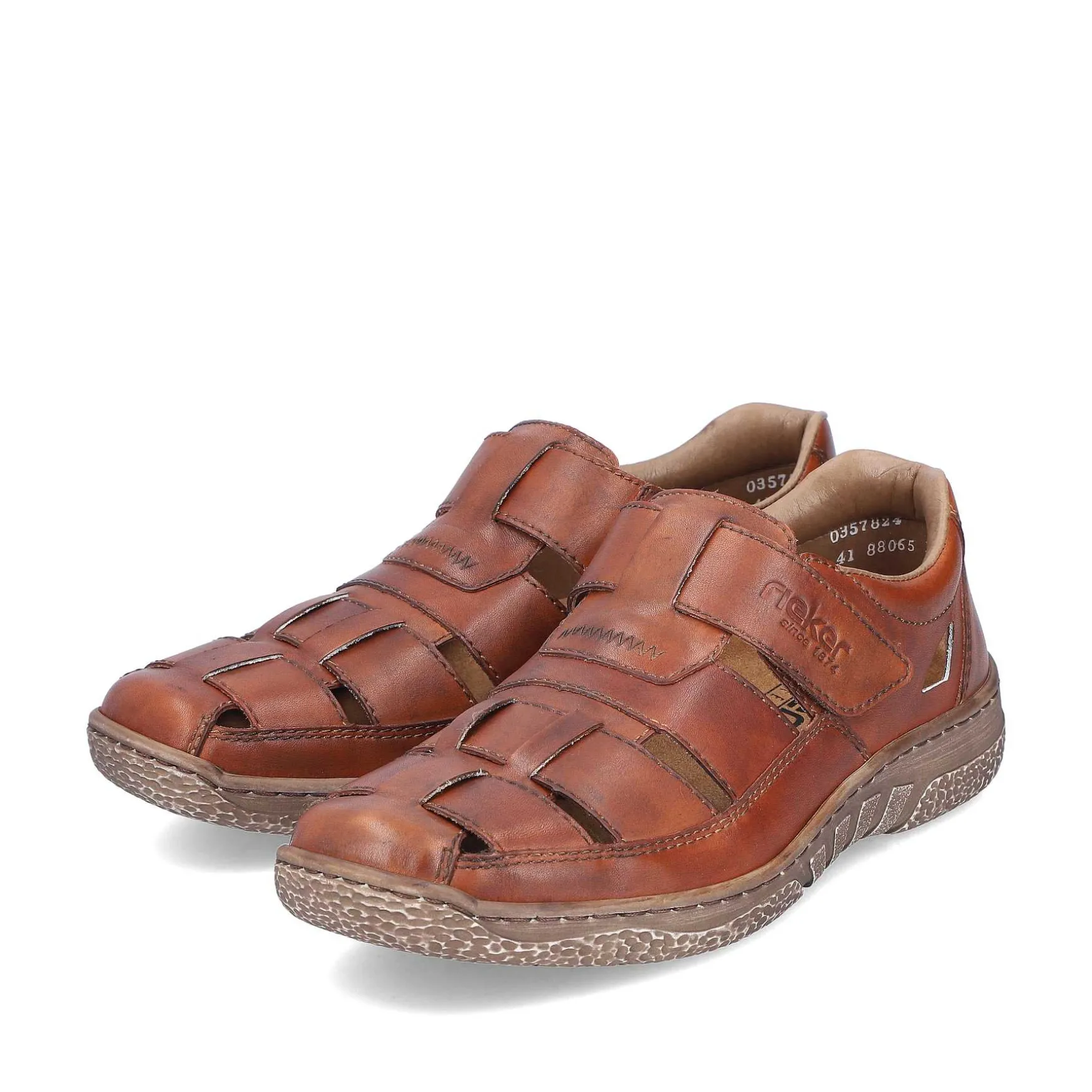 Rieker Men'S Slippers, Nut Brown