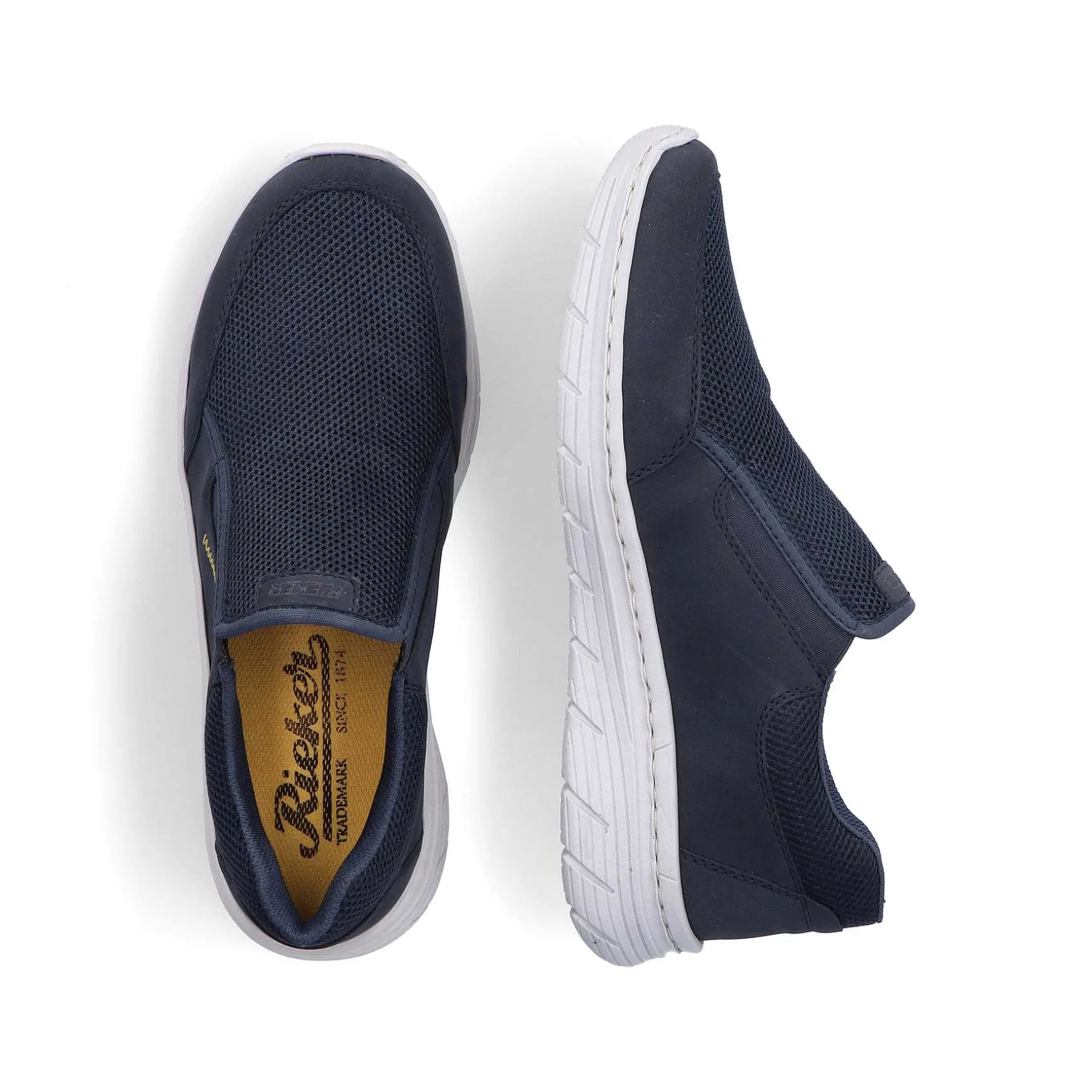 Rieker Men'S Slippers Ocean Blue