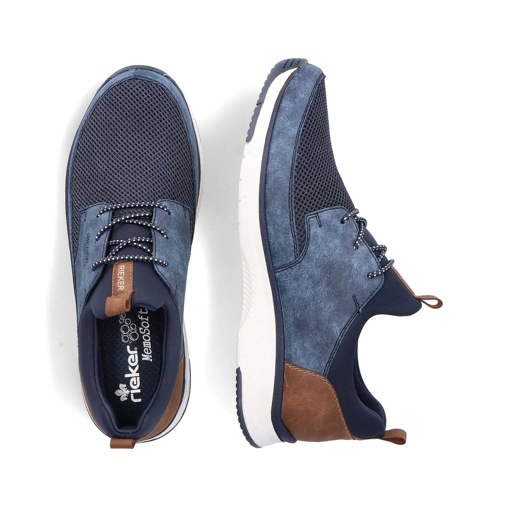 Rieker Men'S Slippers Ocean Blue