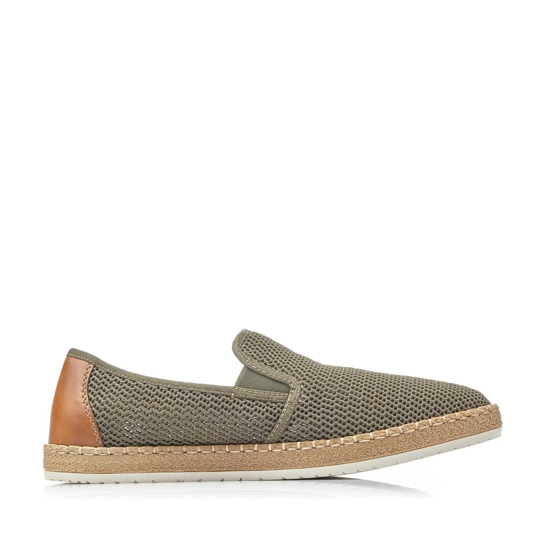 Rieker Men'S Slippers Olive Green