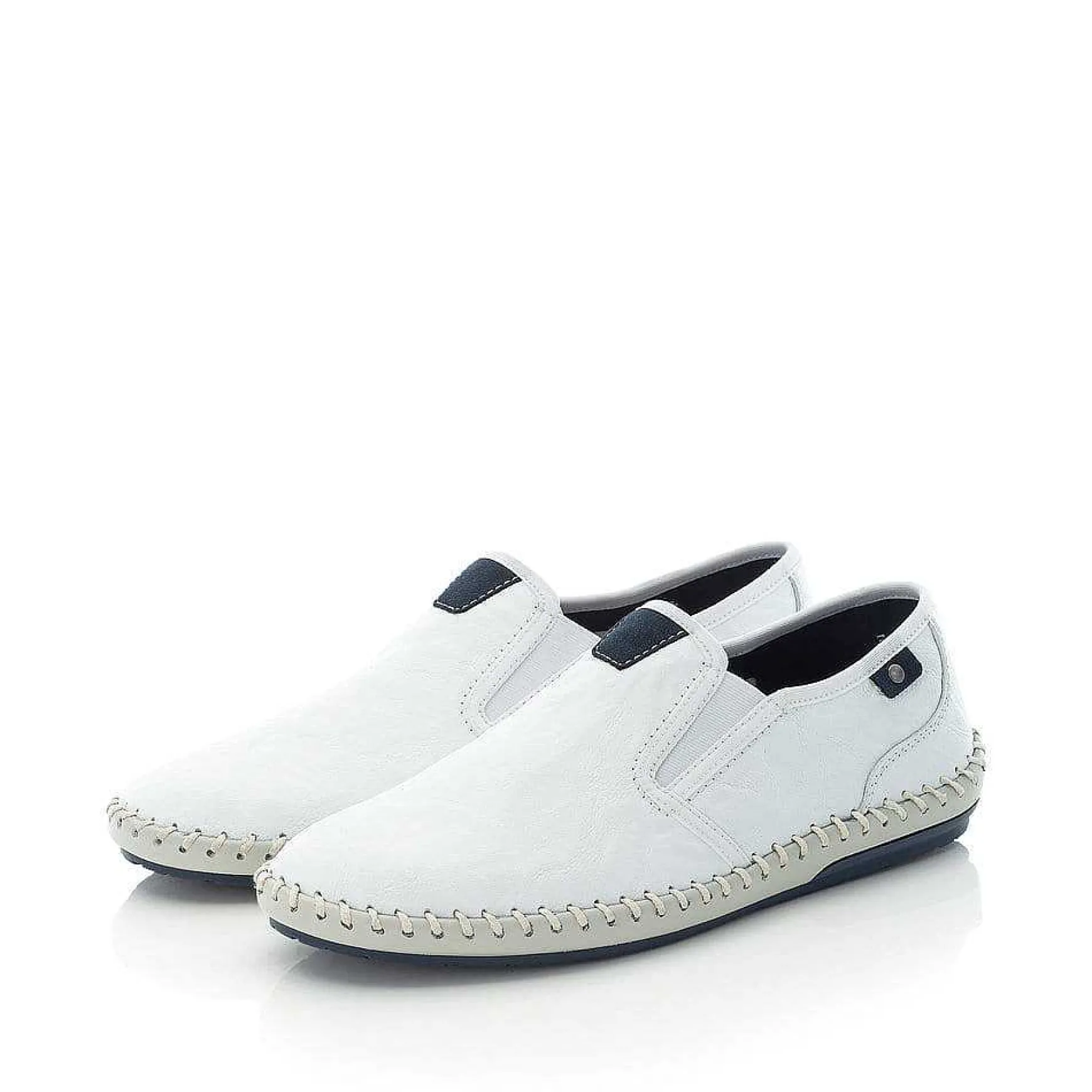Rieker Men'S Slippers Pearl White