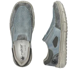 Rieker Men'S Slippers Slate Blue