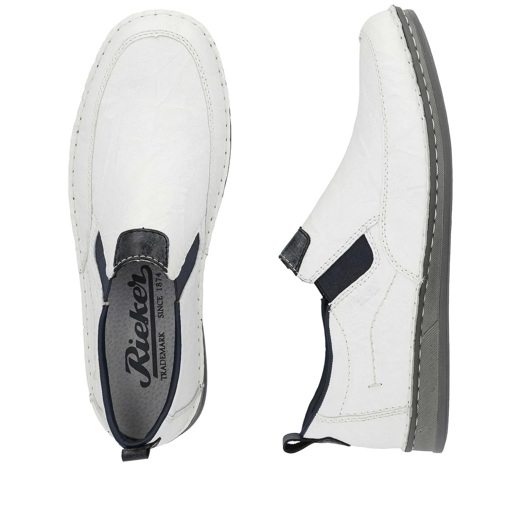 Rieker Men'S Slippers Snow White