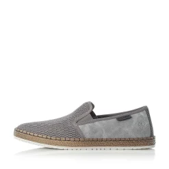 Rieker Men'S Slippers Steel Gray