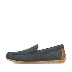 Rieker Men'S Slippers Steel Blue