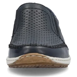 Rieker Men'S Slippers Steel Blue
